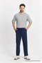 Erkek Lacivert Regular Fit Basic Pantolon - 5