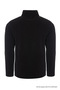 Black Color Full Zipper 3 Pocket Fleece - 4