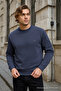 Men's Loose Crew Neck Wide 3-Piece Sweatshirt - 3