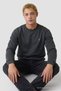 Smoked Oversize Cotton Men's Sweatshirt - 3