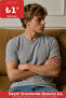 Men's Short Sleeve Comfortable Cotton M.Gray T-Shirt