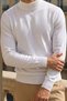 Herren Salaş Daily Trend Basic Weißer Pullover - 6