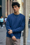 Men's Medium Soft Indigo Sweatshirt - 2