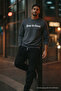 Men's Live İn Love Printed Smoked Sweatshirt - 3