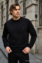 Men's Basic Crew Neck Loose 3-Piece Sweatshirt - 4