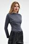 Women's Boat Neck Basic Slim 3-Piece Blouse - 4