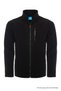 Black Color Full Zipper 3 Pocket Fleece - 2