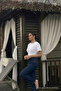 Women's Premium Slim Fit White Crop T-Shirt - 4