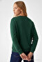 Women's Chiacago Bear Print Red Green Sweatshirt - 5