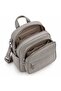 Women's Zipper Detailed Shoulder and Backpack Bag - 3