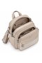 Women's Zipper Detailed Shoulder and Backpack Bag - 3