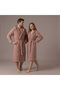 Viola Bamboo Unisex Bathrobe Clay