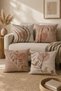 Set of 4 Double-Sided Digital Printed Bohemian Pillow Cases Throw Pillow Case Set – Zippered, 43X43 cm - 3