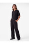 Modal Fabric Regular Fit Half Zipper Short Sleeve T-Shirt - 2