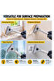 4-Inch Heavy Duty Scraper – Wall & Floor Scraper Tool with Comfortable Grip - 2