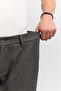 Men's Brown Classic Elastic Waist Soft Touch Relaxed Fit Trousers A62Y3068 - 3