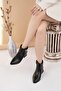Özma 711 Black Heeled Winter Women's Boots - 2