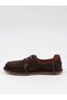 İzel 152 Brown Suede Genuine Leather Women's Shoes - 7