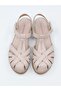 Bonita 22318 Beige Genuine Leather Women's Sandals - 8