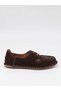 İzel 152 Brown Suede Genuine Leather Women's Shoes - 5