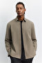 Men's Mink Classic Collar Easy-Ironing Wrinkle-Resistant Water-Repellent Comfort Fit Shirt Jacket A62Y2531 - 7