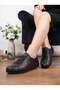 12906 Black Genuine Soft Leather Casual Women's Shoes - 2