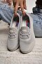 Bsea 575 Ice Gray Memory Foam Women's Walking Shoes - 4