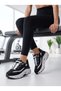 Anita Easy Step Black and White Women's Sports Shoes - 2