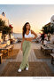 Comfortable Cut Summer Linen Trousers with Elastic Waist - 5