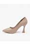 Özma 499 Mink Heeled Women's Stiletto - 7