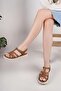 Bell 25159 Tan Anatomical Women's Sandals - 2