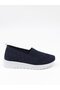 Aky 055 Navy Blue Knitwear Summer Women's Shoes - 5