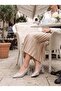 Özma 4045 Silver Heeled A. Open Women's Shoes - 2