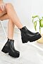 Carel 601 Black Platform Women's Boots - 2
