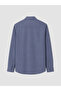 Southblue Navy Blue Regular Fit Gabardine Men's Shirt - 7