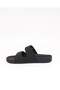 53001 Black Men's Buckled Anatomical Slippers - 4