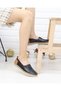 Syg P41 Black Genuine Leather Women's Shoes - 3