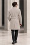 Men's Oversize Belted Cashmere Coat - 3