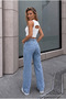 Women's Wide Leg Loose Stretchy Palazzo Pants - 6