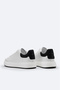 Men's White 100% Leather Casual Shoes A61Y8004 - 5