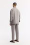 Men's Nardo Gray Bottomed Britli Collar Soft Touch Oversize Fit Shirt A51Y2168 - 4