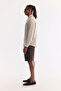 Men's Stone Button Collar 100% Linen Comfort Fit Shirt B002191 - 5