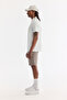 Men's White Classic Collar Easy-Iron Wrinkle-Resistant Technical Fabric Short Sleeve Comfort Fit Shirt A61Y2142 - 3