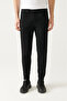 Men's Black 5-Pocket Stretch Canvas Slim Fit Trousers B003001 - 2