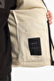 Men's Ecru Hooded Water-Repellent Windproof Comfort Fit Seasonal Coat with Removable Puffer Vest - 4