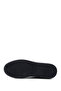 Men's Navy Blue Lace-Up Rubber Sole Genuine Leather Sneakers - 5