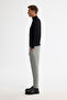 Men's Black Half Turtleneck Rayon Non-Pilling Regular Fit Knitwear Sweater A42Y5100 - 2