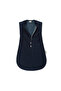 Double Layer Thick Cotton Baby Swaddle Romper - 1.5 Tog - Navy Blue - 3