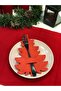 6 Pieces Christmas Decorative Cutlery New Year Tableware Accessory - Decorative Felt Ornament New Year - 2