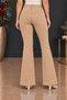 High Quality Women's 5 Pocket Low Rise Flared Skinnyfit Stretchy Jean Pants C619 - 8